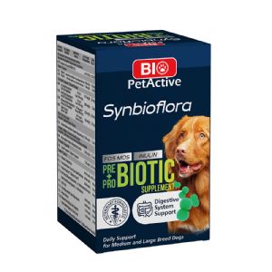 Biopetactive Synbioflora Probiotic Büyük Irk Köpek 72 gr 60 Tablet