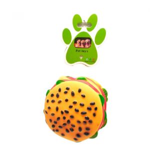 Hamburger Öten Köpek Oyuncağı 8 cm
