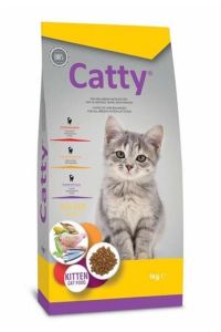 Catty Tavuklu Yavru Kedi Maması 1 Kg