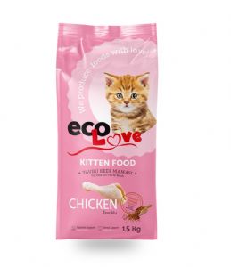 Eco Love Yavru Kedi Maması 15 Kg