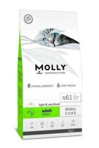 Molly Hipoalerjenik Kısırlaştırılmış Somonlu Yetişkin Kedi Maması 2 Kg
