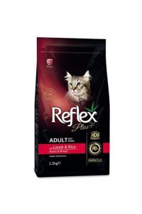Reflex Plus Kuzu Etli Yetişkin Kedi Maması 1,5 + 0,5 kg