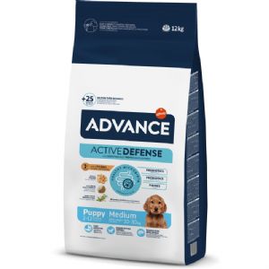 Advance Puppy Medium Tavuklu Orta Irk Yavru Köpek Maması 12 Kg