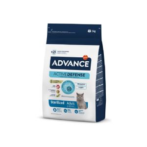 Advance Sterilised Hindi Etli Kısırlaştırılmış Kedi Maması 3 Kg