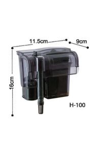 Dophin H100 Akvaryum Askılı Şelale Filtre 230 L/h
