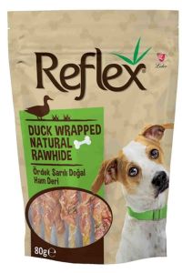 Reflex Köpek Ödülü Ördek Etli Natural Kemik 80 Gr
