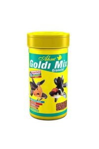 Ahm Goldi Mix Granulat Balık Yemi  250 ml