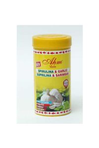 Ahm Spirulina Garlic Garanulat Balık Yemi 100 ml