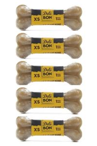Delibon Deri Kemik Vakumlu Naturel 7 Cm x 5 Adet