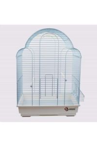 Dayang Papağan Kafesi Beyaz 42x30x57