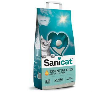 Sanicat Essential Oils Yasemin Kokulu Kedi Kumu 10 Kg