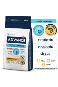 Advance Mini Sensitive Küçük Irk Somonlu Yetişkin Köpek Maması 7 kg