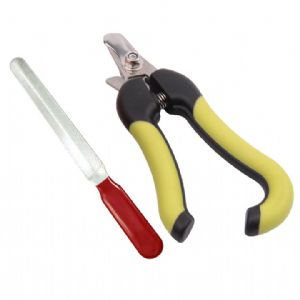 Nunbell Kedi ve Köpekler İçin Tırnak Makası + Törpü 14 cm