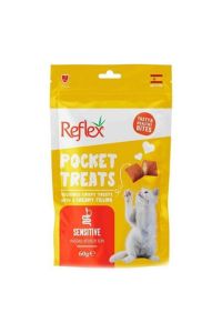 Reflex Pocket Treats Sensitive Yetişkin Kedi Ödül Maması 60 gr