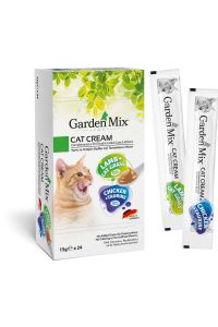 Garden Mıx Kedı Kreması Xxl Tavuk Kuzu 24x15 gr