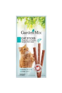 Garden Mix Somonlu Kedi Çubuk Ödülü 3x5g