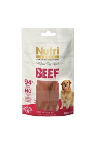Nutri Canın Tahılsız Sığır Etli Köpek Ödül Maması 80 Gr