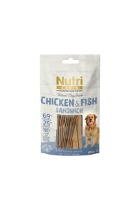 Nutri Canın Tahılsız Tavuk&balık Sandwich Köpek Ödül Maması 80 gr