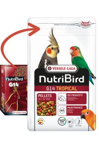 Versele Laga Nutrıbırd G14 Tropıcal Paraket Pelet Yem 1kg