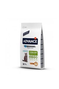 Advance Tavuklu Kısırlaştırılmış Genç Ve Yavru Kedi Kuru Maması 10 Kg
