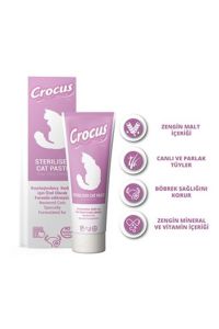 Crocus Kısır Kedi Sterilised Malt Macunu 100 Gr