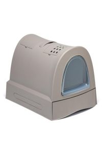 Imac Zuma Çekmeceli Kapalı Kedi Tuvaleti Bej 40x56x42.5 Cm