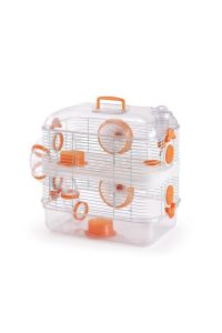 QHPet Hamster Kafesi Aksesuarlı 40x26x39