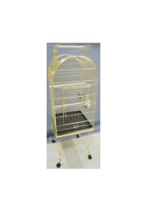 QHPet Sehpalı Papağan Kafesi Gold (51x51x152)