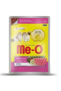 Me-O Kitten Jöleli Ton Balıklı Yavru Konserve Kedi Maması 80 gr