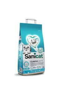 Sanicat Active Marsilya Sabunu Kokulu Ince Taneli Topaklanan Kedi Kumu 10 Lt