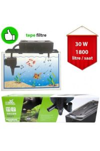 Venusaqua 602T Akvaryum Tepe Filtre 1800 L/H