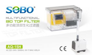 Sobo AQ-15H Bio Tepe Filtre 400 L/H 4W