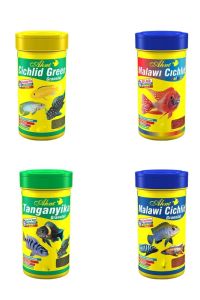 Ahm Ciklet Balığı Için Özel Yem Seti 100 Ml X 4 Adet