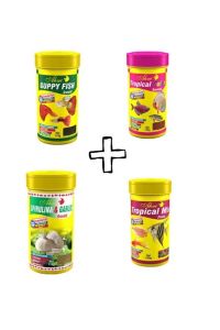 Ahm Lepistes İçin Özel Yem seti 100 ML X 4 Adet