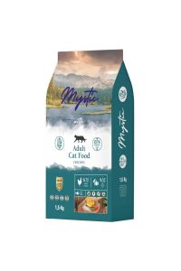 Mystic Düşük Tahıllı Yetişkin Kedi Maması Tavuklu 1,5 Kg